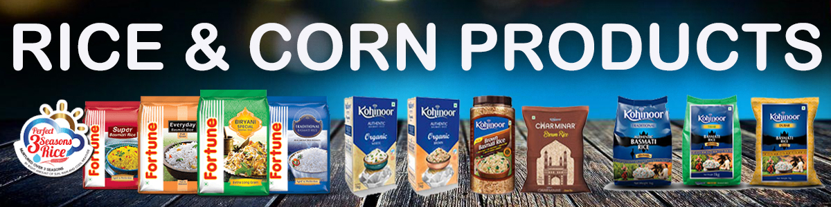 Rice & corn Products