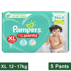 PAMPERS 12-17KG XL 5PANTS