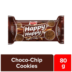 Parle Happy Happy Choco-Chip Cookies, 80 g Pouch