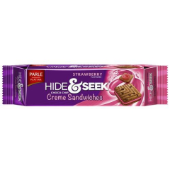 Parle Hide & Seek Cream Sandwiches 120G-STRAWBERRY