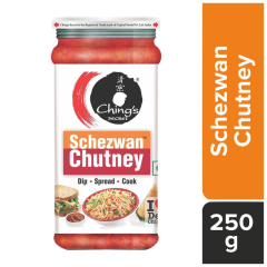 Chings Secret Schezwan Chutney, 250 g Jar