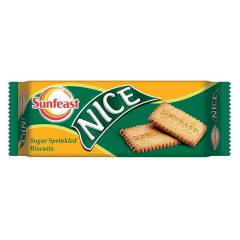 Sunfeast Nice - Sugar Sprinkled Biscuits, 150 g Pouch
