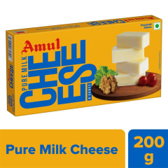 Amul Processed Cheese - Cubes, 200 g (8 Cubes)