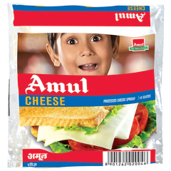 Amul Cheese Slices, 200 g Pouch