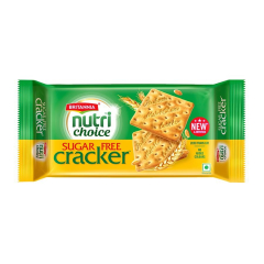 Britannia Nutrichoice Sugar Free Cream Cracker, 100 g