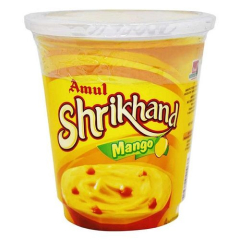 Amul Mango Shrikhand, 500 g Cup