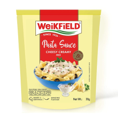 Weikfield White Pasta Sauce - Cheesy Creamy, 30g