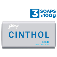 CINTHOL DEO SOAP 100GMX3P
