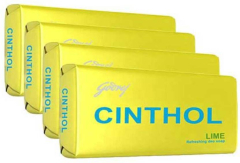 Godrej CINTHOL LIME 100 GM SOAP (PACK OF 4)  (4 x 100 g)