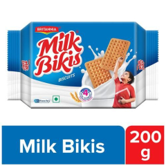 Britannia Milk Bikis Biscuits, 200 g