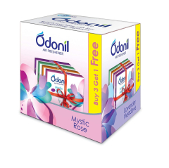Odonil Bathroom Air Freshener Blocks , Mixed Fragrances -75 GmX3+1FREE