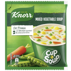 Knorr Instant Mixed Vegetable Cup-A-Soup, 10 g