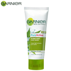 Garnier Skin Naturals Pure Active Neem Face Wash, 50g