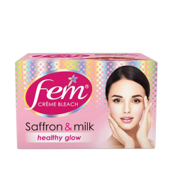 Fem Cream Bleach - Saffron & Milk 8 gm 