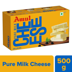 Amul Cheese Cubes - Processed, 500 g 20 Cubes