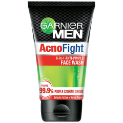 Garnier Men Acno Fight Anti-Pimple Face Wash, 100 g