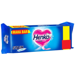 Henko Detergent Bar - Stain Care, 250 gm