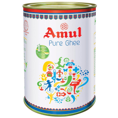 Amul PURE  Ghee - 5L Tin