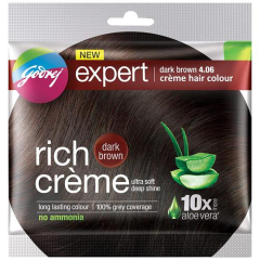 Godrej Expert Creme Hair Colour Dark Brown 20g