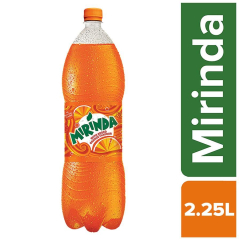 Mirinda orange Soft Drink, 2.25 L