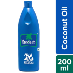 Parachute Pure Coconut Oil, 200 ml Bottle