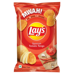 Lays Potato Chips - Spanish Tomato Tango Flavour, Best-Quality, 32.50 g
