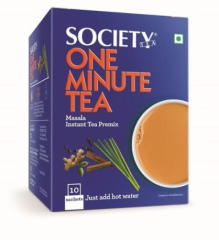 Society Tea One Minute Tea Masala Instant Tea Premix 140g (14X10GM)SACHETS