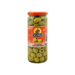 FIGARO Pitted Green Olive 420GM