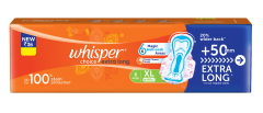 Whisper Choice Sanitary Pads - Extra Large Size (6 Pads)