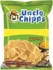 Uncle Chipps Spicy Treat Potato Chips, 55g
