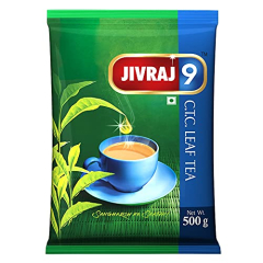 Jivraj 9 Tea Ctc Leaf Tea 500 Grams