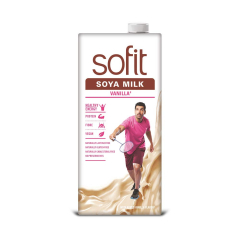 Sofit Milk - Soya, Vanilla, 1 L Tetra