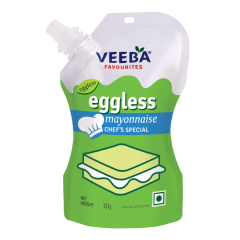 Veeba Eggless Mayonnaise Pouch, 100g
