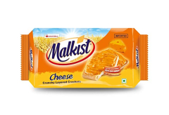 Malkist Cheese Flavoured Cruncy Layered Crackers, 138g