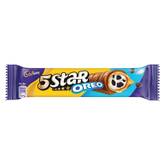 Cadbury 5 Star Oreo Chocolate Bar,  42 g