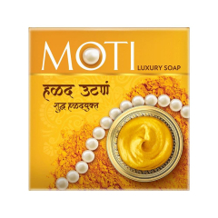 Moti Haldi Ubtan, With Real Turmeric, Soap Combo Pack, 75 g