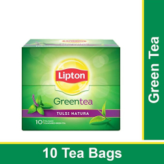 LIPTON GREEN TEA TULSI NATURAL10PCS
