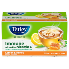 Tetley | Lemon & Honey Flavored Green Tea 25 TEA BAG