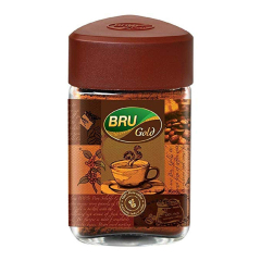 BRU Gold Instant Coffee Powder 100 g Jar,