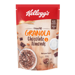 Kellogg's Chocolate & Almonds Crunchy Granola, 450 gm