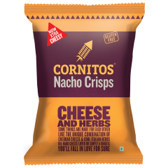 Cornitos Nacho Crisps Cheese and Herbs, 60G