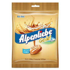 Alpenliebe Gold, Caramel Candy,390g