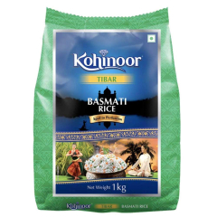 Kohinoor Tibar Authentic Basmati Rice, 1 kg