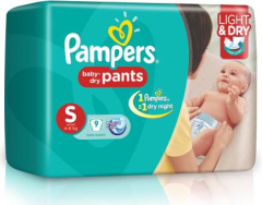Pampers Pant Small (4-8kg) - S