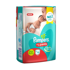 PAMPERS NEW BABY UP TO 5K 10P