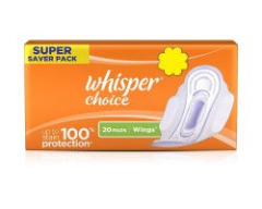 Whisper Choice Aloe Vera Freshness XL - (20 Pc Packs)