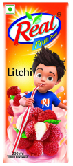 Real Fruit Juice, Litchi, 200ml