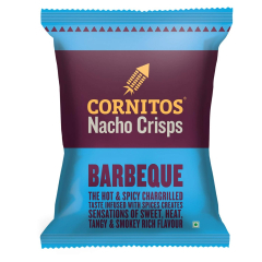 Cornitos Nacho Chips - Barbeque, 60 g Pouch
