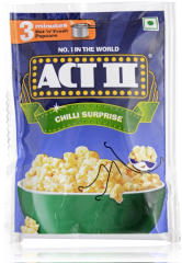 Act II Instant Popcorn - Chilli Surprise, 30g + 10g Extra = 40g