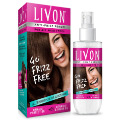 Livon Hair Serum for Women Smooth, Frizz free & Glossy Hair 100 ml